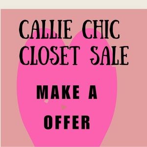 CALLYCHIC CLOSET SALE!!!